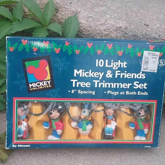 Montgomery Ward Mickey & Friends Tree Trimmer Set - Picture 1 of 13